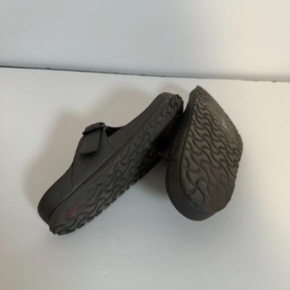 Birkenstock‎ Gizeh Sandals Womens 8 Eva Black Shoe Size Leather Slip On Casual - Picture 6 of 11